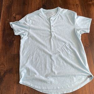 Mens Eddie Bauer light blue shirt size large